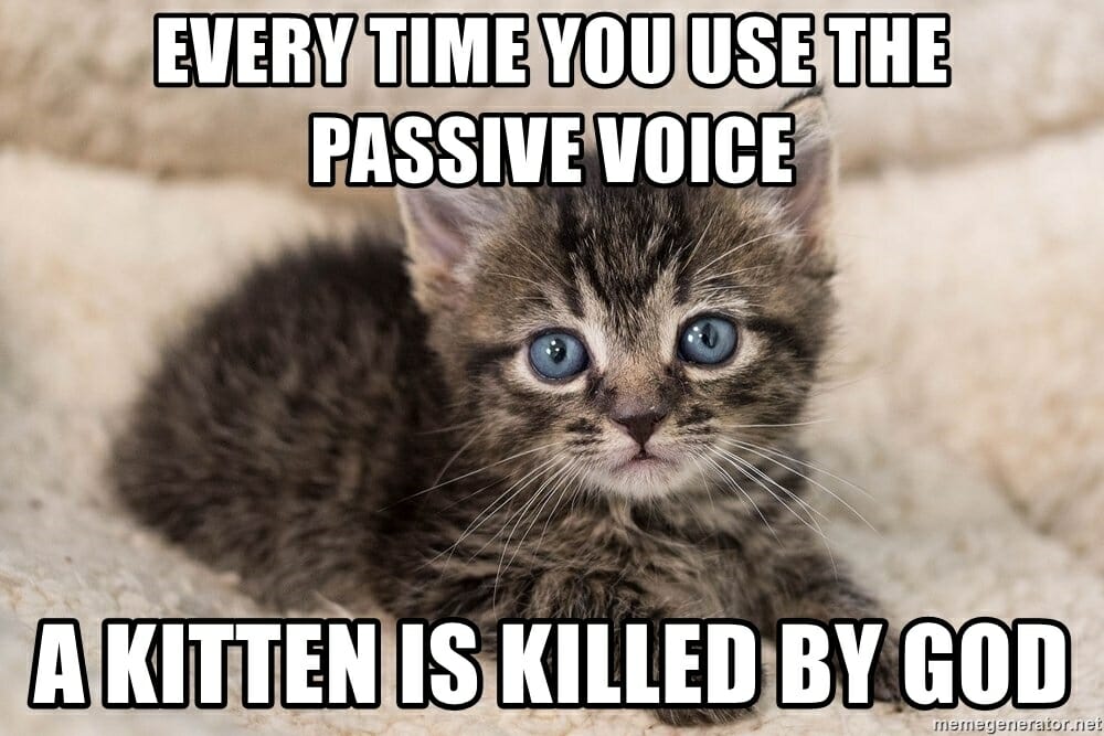 passive voice voz pasiva