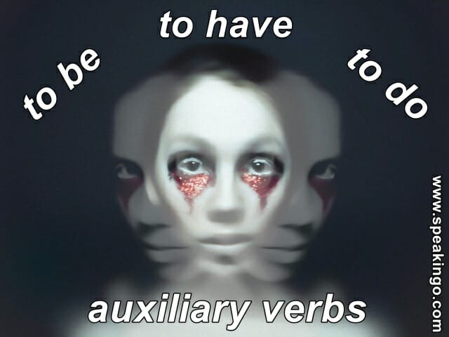 auxiliary verbs, czasowniki posiłkowe, modal, to be, to have, to do