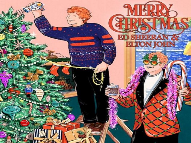 Tekst MERRY CHRISTMAS, Elton John, Ed Sheeran